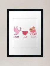 Peace love nails che - nails, dice