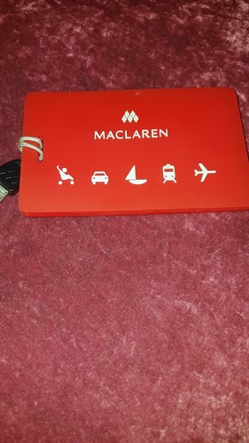 Maclaren buggy etichetta - , da