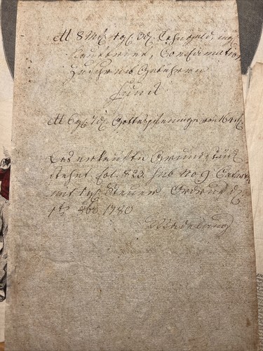 1780 originale antico
