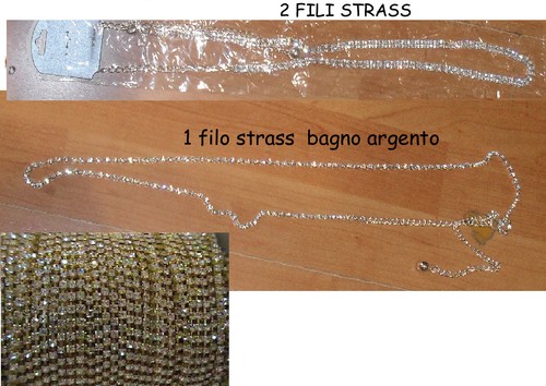 Cintura strass 2 - strass, fili