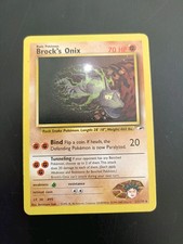 Pokemon Brock’s Onix  21/132 Eng gym challenge A2