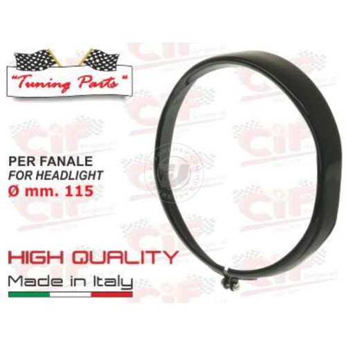 Cornice faro nera per vespa - vespa, 50