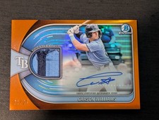 2025 BOWMAN CHROME PLAYER WORN