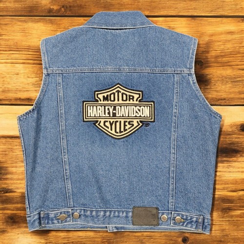 Harley davidson gilet denim - harley,