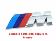 Monogramme BMW M Motorsport Chrome Badge 3D Plusieurs Tailles Disponibles