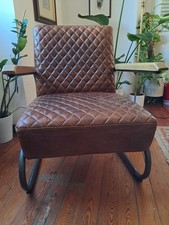 poltrona in pelle vintage