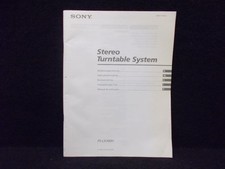 Sony PS-LX300H, Sistema Di