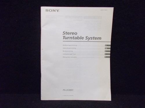 Sony lx300h sistema di - ps-lx300h,,