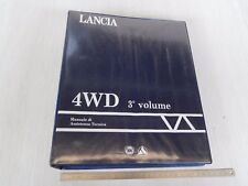 MANUALE ORIGINALE OFFICINA LANCIA  DEDRA INTEGRALE 2000 STAMPA 1990