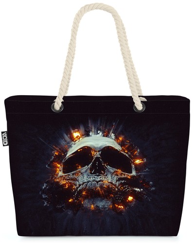 Borsa void teschio esplosione - void,
