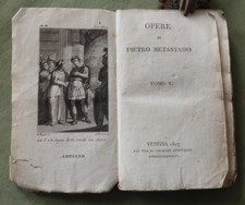 Libro Opere Metastasio Tomo V