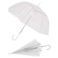 OMBRELLO TRASPARENTE A CUPOLA