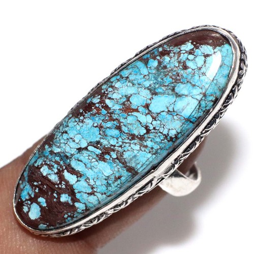Anello turchese placcato