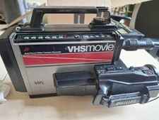 VHS Philips VKR 6810 Auto Focus Videocamera Camcorder Vintage (da testare)