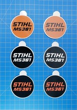 Adesivo in vinile per Stihl MS 361 distintivo di rinculo "sovrapposizione completa"