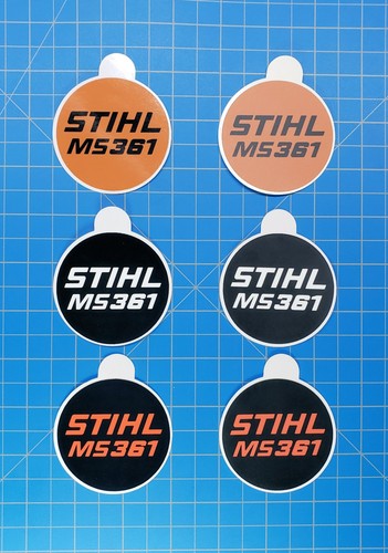 Adesivo vinile per stihl ms - in,