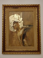Colombini Maurilio _Cristo in foglia oro
