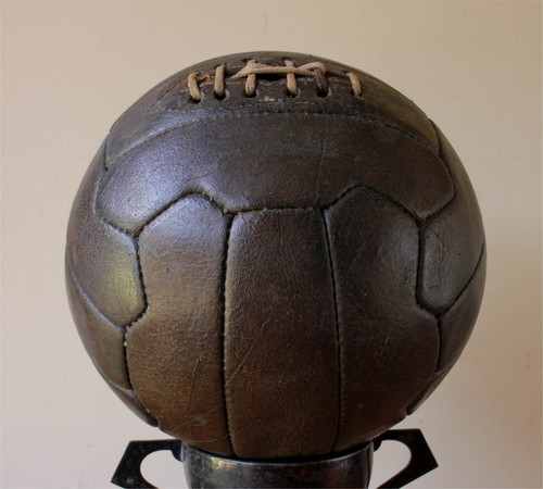 Calcio vintage pelle - vintage, in