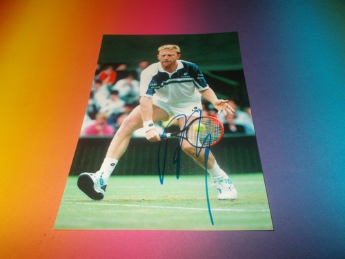 Boris becker tennis firmato - becker,