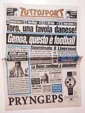TUTTOSPORT 5 MARZO 1992 MARADONA NAPOLI - GENOA-LIVERPOOL 2-0 TORINO SAMPDORIA