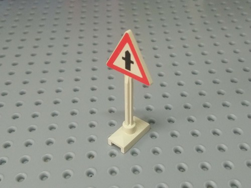 Lego road sign triangle - lego,