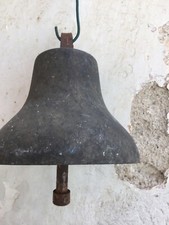 ANTICA CAMPANA IN BRONZO DIAMETRO MM 140 SUONO PERFETTO