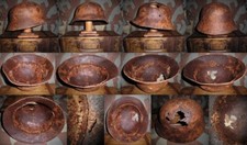 Elmetto Berndorfer di scavo (Fiume Piave) - ww1