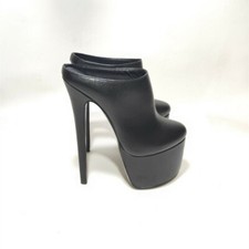 Scarpe donna 2022 moda plateau 18 cm tacco super alto stiletto mules festa BET