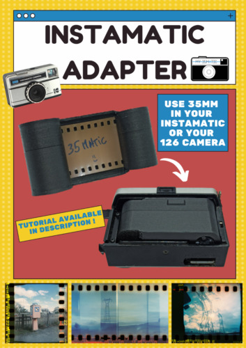 Adaptateur 126 use 35mm film - (,