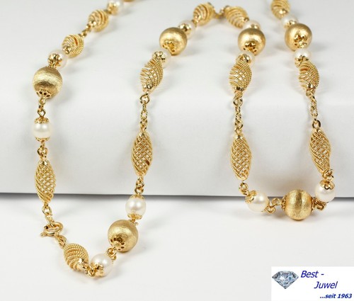 Pendenti catena con akoya - con,