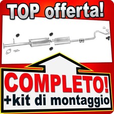 Scarico Completo per FORD TRANSIT 2.5 D DI Motore-D25NA LWB senza CAT 94-96