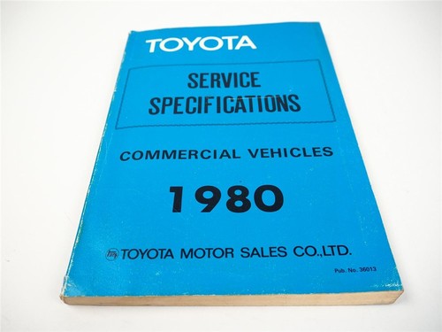 Toyota 1980 specifiche - toyota,