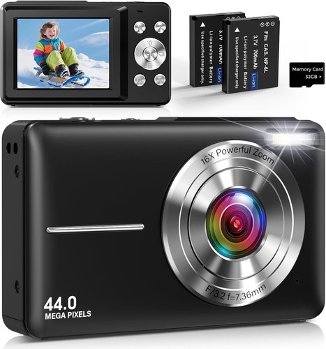 Fotocamera digitale compatta - fotocamera,