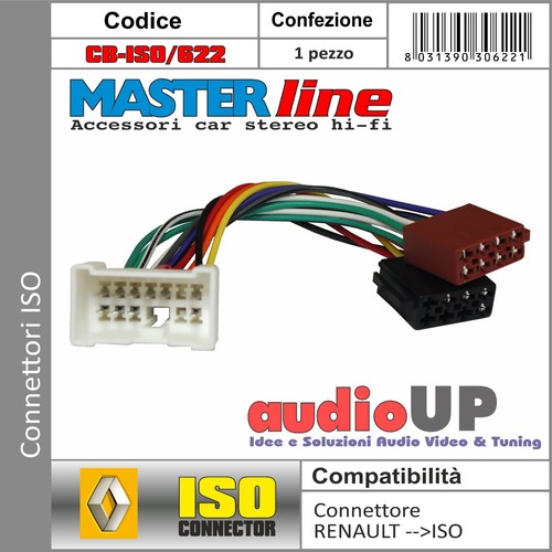 Connettore iso radio originale - radio,