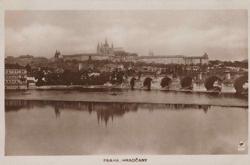 Cartolina epoca praga - cartolina,