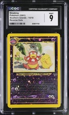 CGC 9 MINT Slowking 2001 Isole