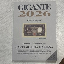 CATALOGO GIGANTE CARTAMONETA NAZIONALE BANCONOTE ITALIANA 2026 NUOVO