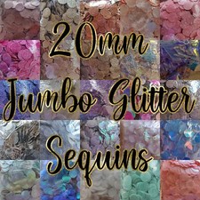 Paillettes Jumbo Glitter 20 mm
