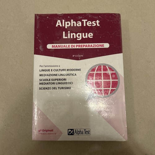 Alpha test lingue esercizi - alpha,