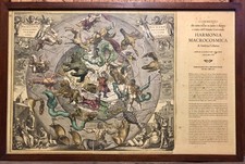 Stampa riproduzione Harmonia Macrocosmica di Andreas Cellarius