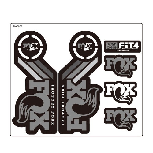 Adesivo fox 40th anniversary - 40th,