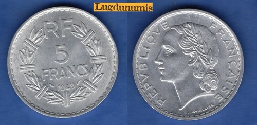 Francs lavrillier 1949 sup - francs,