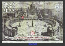 SMOM 2025  Giubileo Anno Santo MMXXV  FOGLIETTO MNH**