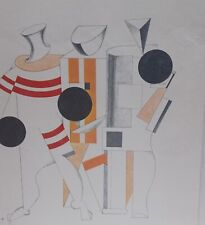 Lazar Lissitzky Lithographie Sportsmen 1923