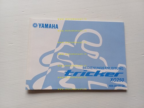 Yamaha tricker 250 4d6 2005 - tricker,