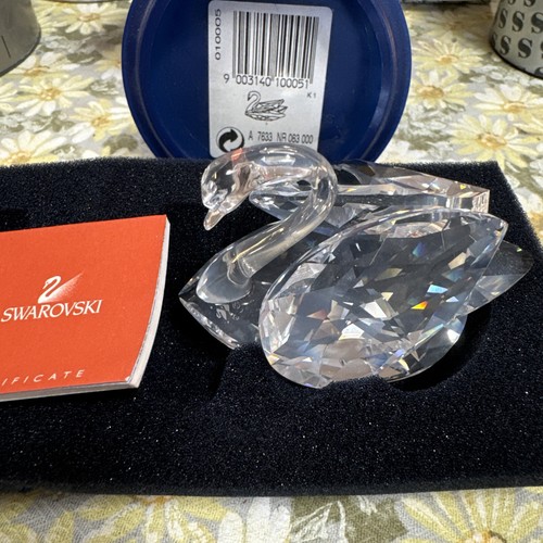 Swarovski cigno cristallo - cigno, in