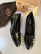 TOD’S scarpe ballerine in pelle nera Numero 37,5(24,4 cm)