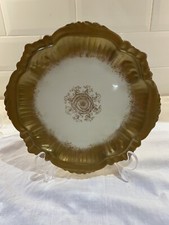 Limoges plate intricate - j.c., plate,