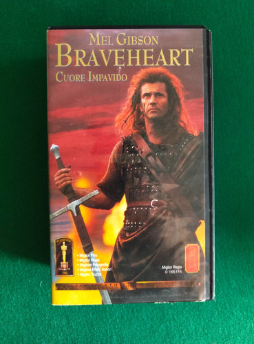 Vhs film braveheart cuore - vhs, film*