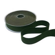 Nastro in VELLUTO DOPPIO 25 mm x 15 metri Colore 16 VERDE BOSCO 14XU